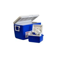 Coleman 3-Piece Cooler Combo 48 Qt 45.4 Lt Bl Combo 5 Qt 3 Gal. C002 Buzluk Set