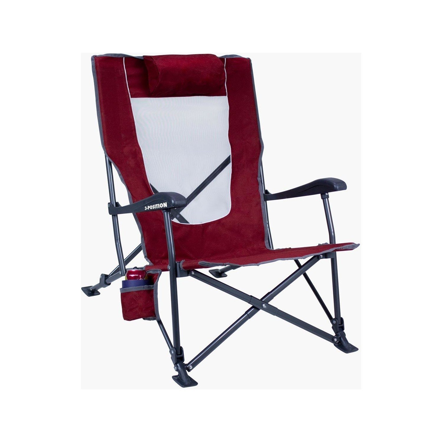 Gci Low - Ride Recliner™ 3 Kademeli Katlanır Kamp Sandalyesi