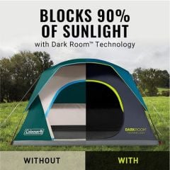Coleman Darkroom Skydome 4 Kişilik Çadır