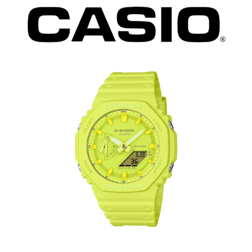 Casio Casio GA-2100-9A9DR Açık Yeşil Kol Saati