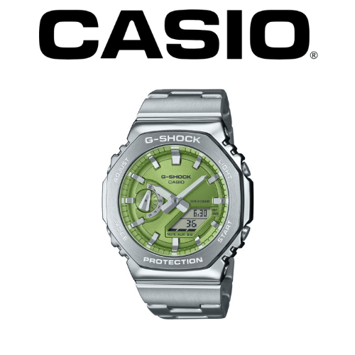 Casio G-SHOCK GM-2110D-3ADR Çelik Kol Saati