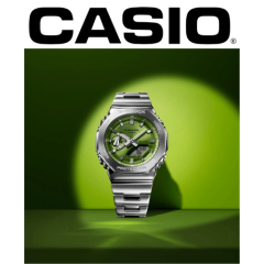Casio G-SHOCK GM-2110D-3ADR Çelik Kol Saati