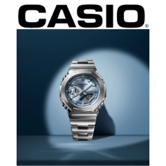 Casio G-SHOCK GM-2110D-2ADR Çelik Kol Saati